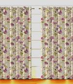 Arya Export 2 Panel Set Digital Printed Blackout Window Curtains for Bedroom Living Room Dining Room Kids Youth Room