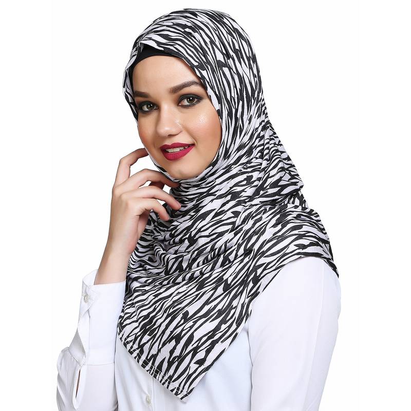 Viscose multicolor plain hijab
