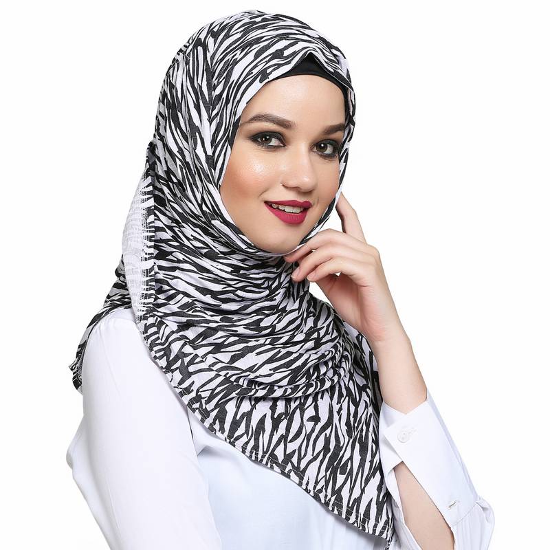 Viscose multicolor plain hijab