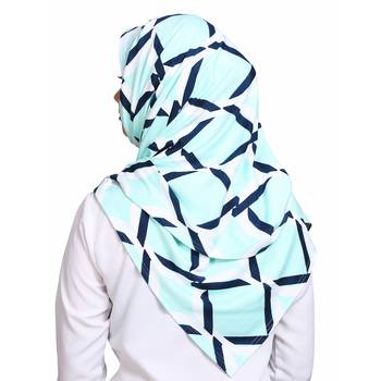 Viscose multicolor plain hijab 2