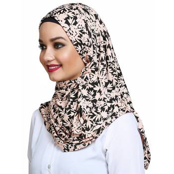 Viscose multicolor plain hijab 3