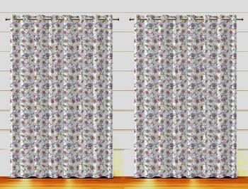 Arya Export 2 Panel Set Digital Printed Blackout Window Curtains for Bedroom Living Room Dining Room Kids Youth Room 1