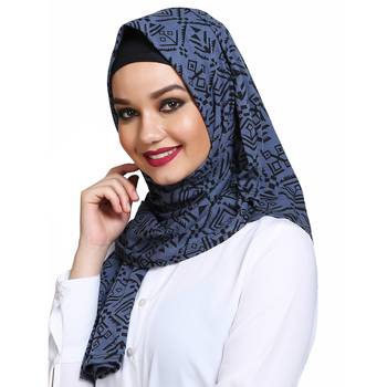 Viscose multicolor plain hijab 3