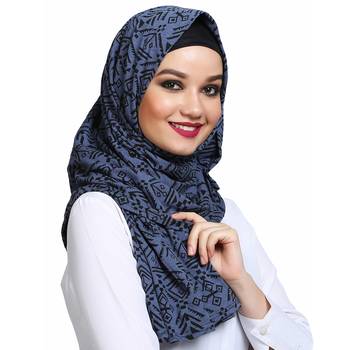 Viscose multicolor plain hijab 4