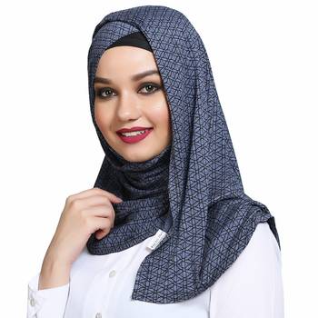 Viscose multicolor plain hijab 3