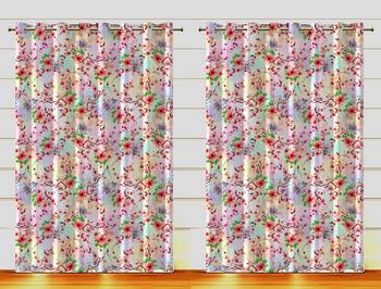 Arya Export 2 Panel Set Digital Printed Blackout Window Curtains for Bedroom Living Room Dining Room Kids Youth Room 1