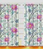 Arya Export 2 Panel Set Digital Printed Blackout Window Curtains for Bedroom Living Room Dining Room Kids Youth Room