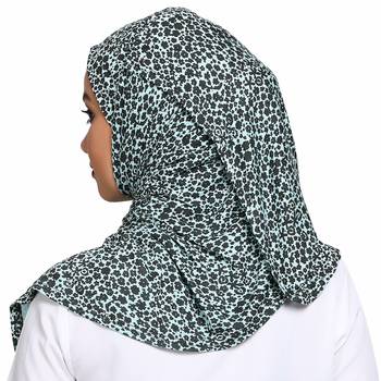 Viscose multicolor plain hijab 2