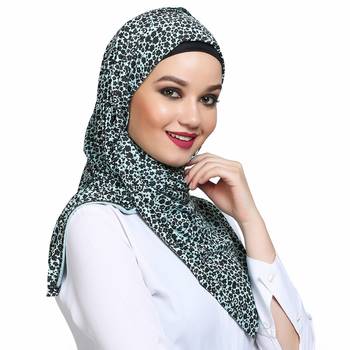 Viscose multicolor plain hijab 3