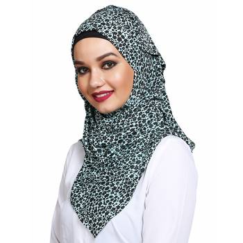 Viscose multicolor plain hijab 4