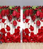 Arya Export 2 Panel Set Digital Printed Blackout Window Curtains for Bedroom Living Room Dining Room Kids Youth Room