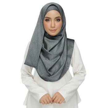 Grey  Viscose Islamic Style Stole Daily Wear Arabian Hijab 1