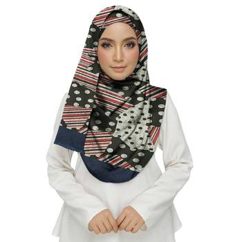 White  Cotton Islamic Style Stole Daily Wear Arabian Hijab 4