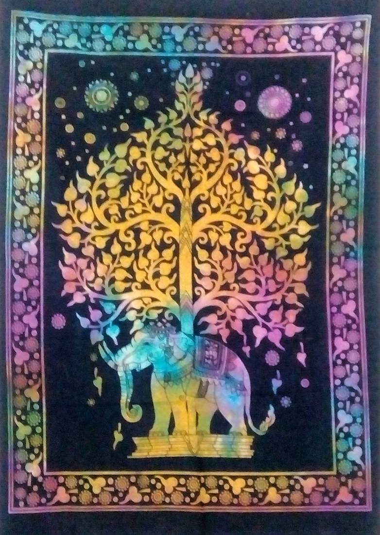 Animal Print Multi Color Tapestry Poster INDIAN CONSIGNERS 2814732