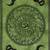 Om Chakra Green Color Tapestry Poster