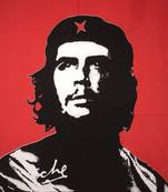 Tapestry Poster Che Guevara Red Color