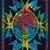 Teen Wolf Triskele Multi Color Tapestry Poster