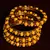 Dark Yellow Beaded and Zircon Stone Embellished Two Pairs of Designer Bangles for Women  