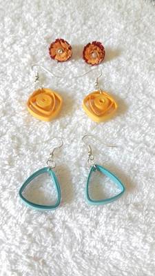 Multicolor earrings 1