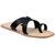 Handmade Authentic Genuine Leather Black Designers Cross Belts Ladies Chappal
