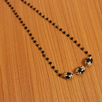 Black Onyx Mangalsutra 1
