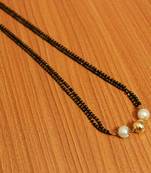 White Pearl Mangalsutra