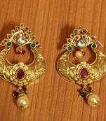 Multicolor Pearl Danglers Drops