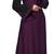 Purple Color Imported Lycra Abaya Burkha With Hijab Scarf For Women