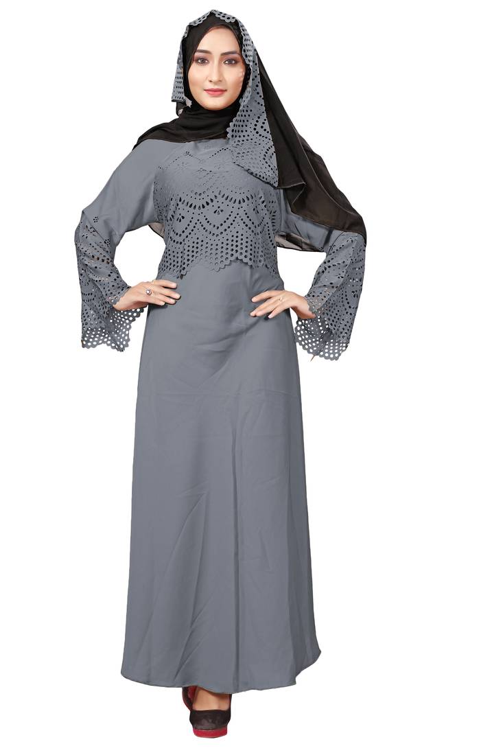 blue burqa dress (Royal Blue) Bella Dress