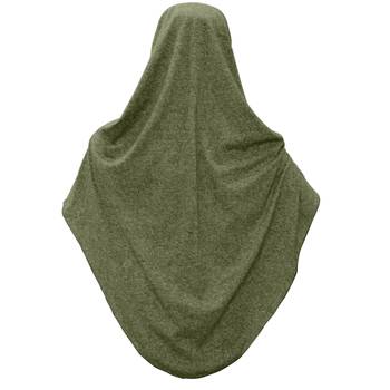 Mehendi Green Cotton_Poly Islamic Hijab 2