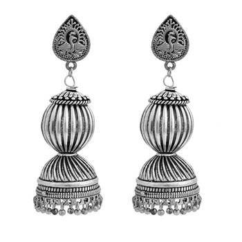 Silver Jhumkas 2