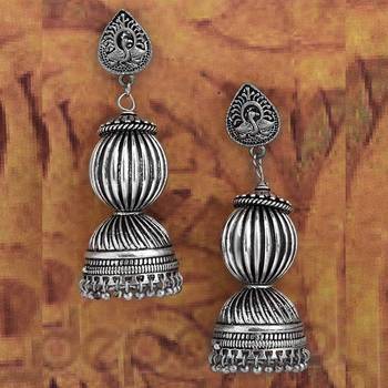 Silver Jhumkas 1