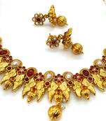 Multicolor agate south indian jewellery