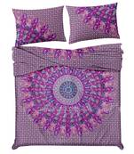 Psychedelic Star Mandala Comforter Quilt Cover Double Bedding Throw Indian Duvet Cover & Pillow Case Bohemian Throw
