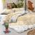 Gold Printed Mandala Comforter Cover Double Bedding Throw Indian Duvet Cover & Pillow Case Bohemian Throw