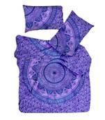 Psychedelic Ombre Mandala Tie Dye Quilt Cover Comforter Double Bedding Indian Duvet Cover & Pillow Case Bohemian Throw