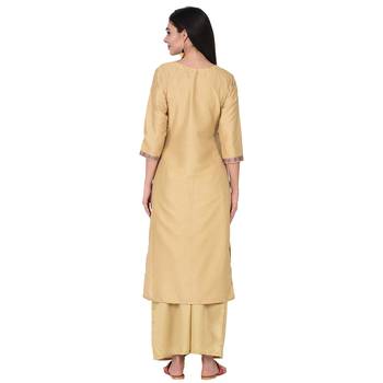 Chiku color Straight Digital Print Kurta Palazzo Set 3