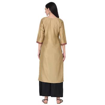 Chiku color Straight Digital Print Kurta Palazzo Set 3