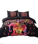 Multi Color Tree of Life Elephant Mandala Comforter Double Bedding Throw  Psychedelic Duvet & Pillow Case Bohemian Throw