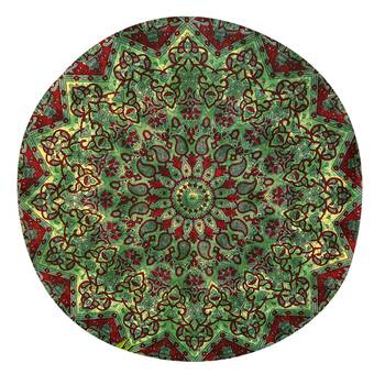 Mandala Roundie Beach Throw Tapestry Hippy Gypsy Cotton Table Covers Hippie Boho Yoga Mat Bohemian Spread Cover 2