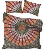 Indian Mandala Duvet Cover Indian Cotton Throw Doona Cover Blanket Set Comforter Set Indian Bedding Sets