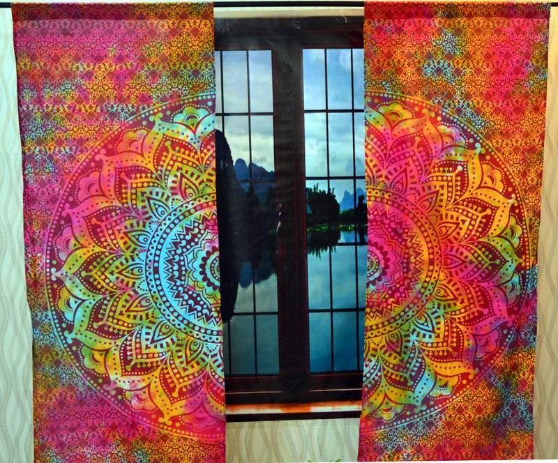 Lot De 50 Tapisseries Murales Mandala Coton - Design Hippie, Arbre De Vie, 30x40 Pouces, Multicolore