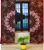 Psychedelic mandala curtains wall tapestry cutain decor window wall hanging art