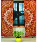 Indian star mandala cotton hippie tapestry door cutain window curtains bohemian