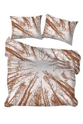 Queen Size 100% Cotton Duvet Cover Sets with Pillow Covers, Indian Reversible Duvet Cover Quilt Cover Coverlet 1