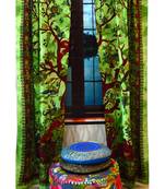 Indian tree of life curtain cotton tapestry door curtain window bohemian valance