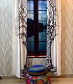 Indian tree of life door window curtain hanging tapestry hippie drape valances