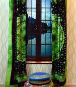 Mandala throw curtain window drapery decor wall curtains panel indian tapestries