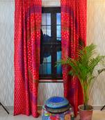 Indian door curtain hand printed mandala cotton tapestry decor window curtains