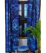 Elephant mandala curtains wall tapestry decorative window curtain tapestries art